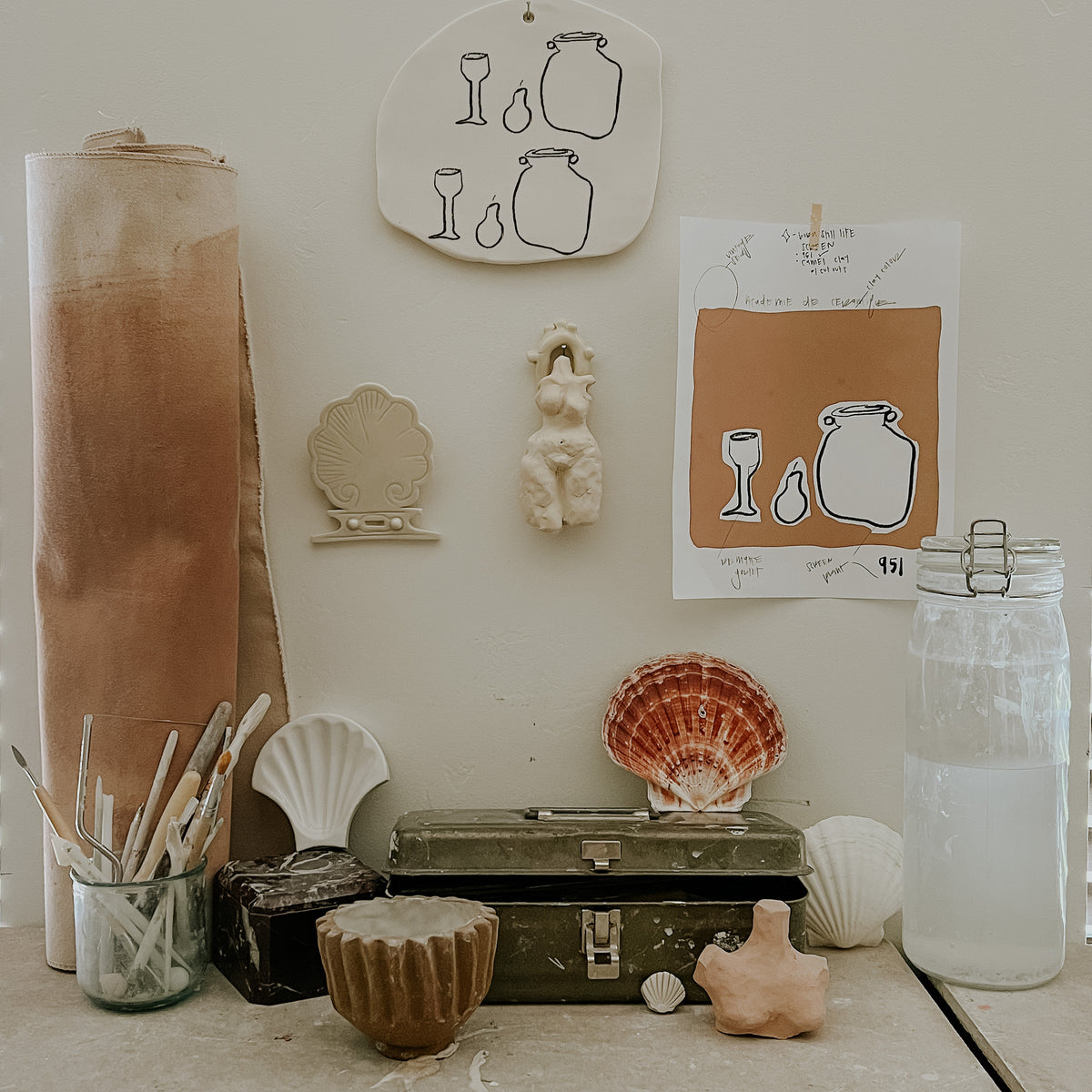 Botticelli Shells – Krista Coons Studio